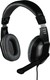 HAMA Offbeat Über Ohr Multimedia-Headsets mit Mikrofon und Verbindung 3,5 mm Klinke in Schwarz Farbe