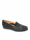 Relax Anatomic 2313 Leather Women's Loafers in Black Color E-2313