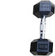 Toorx Βαράκι Εξάγωνο Λαστιχένιο 1 x 9kg