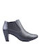 Jela Lennox Women's Chelsea Boots with Medium Heel Black