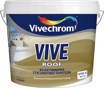 Vivechrom Vive Roof Elastomer Acryl Epoxy Sealing 3Es Weiß