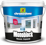 CHromodomi Monoblock Elastomer Acrylic Insulating Sealing 9lt White