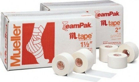 Mueller TeamPak MTape Autoadeziva Benzila sportiva 2.54cm x 9.14m
