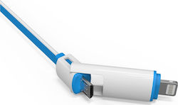 Ldnio Cablu USB La Lightning / Micro USB 1m L21DCU