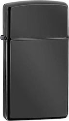 Zippo Slim Αντιανεμικός Αναπτήρας Φλόγας σε Μαύ...