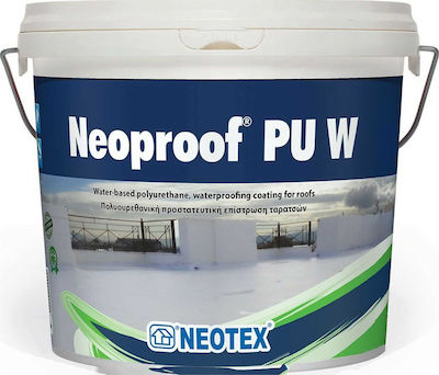 Neotex Neoproof PU W Ακρυλικό Επαλειφόμενο Στεγανωτικό Πολυουρεθάνης 13kg Λευκό