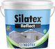 Neotex Silatex Reflect Plastik Farbe für Äußeres Verwendung Weiß 3Es