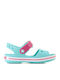 Crocs Crocband Children's Anatomical Beach Shoes Turquoise