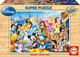 Lemnos Puzzle pentru Copii The Wonderful World of Disney pentru 6++ Ani 100buc Educa