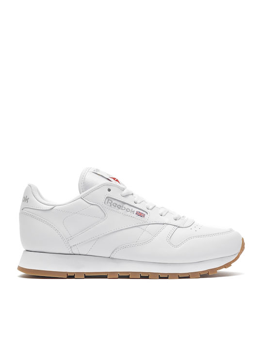 Reebok Classic Leather Sneakers Intense White / Gum