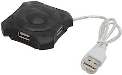 Blow USB Hub 4 Ports USB 2.0 with USB-A Connection
