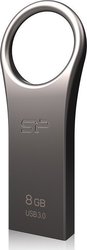 Silicon Power Jewel J80 8GB USB 3.0 Stick Argint