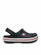 Crocband Παιδικά Ανατομικά Σαμπό Θαλάσσης Navy Μπλε Navy/Red