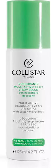 Collistar Multi Active 24H Dry Spray Deodorant 24h sub formă de Spray 125ml