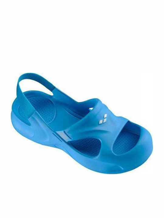 Arena Softy Hook Kinder Strand-Schuhe Blau