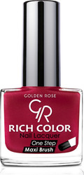 Golden Rose Лак За Нокти С Наситен Червен Гланц...