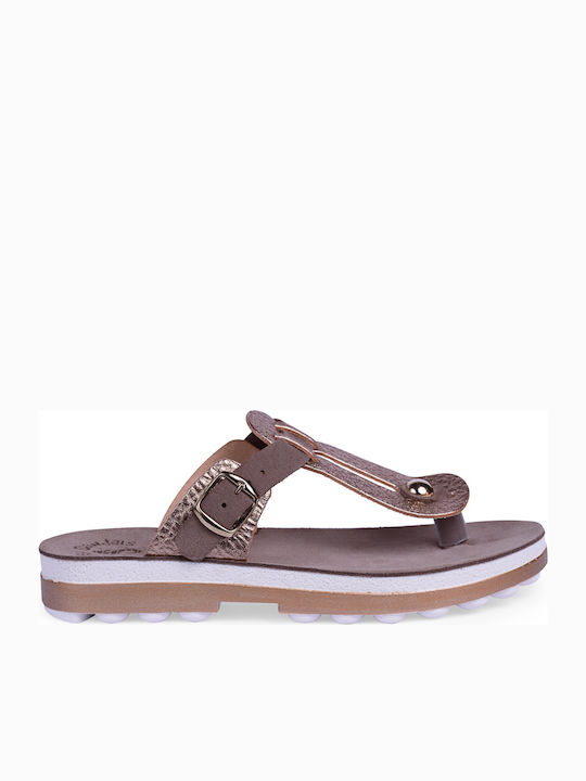 Fantasy Sandals Leather Women's Flat Sandals An...