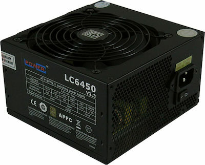 LC-Power LC6450 rev. 2.3 450W Black Computer Power Supply Full Wired 80 Plus Bronze