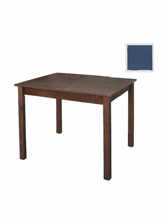 Tavernas Table Tavern Wooden Blue 120x80x75cm