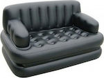 Bestway Inflatable Sofa for 2 Persons Black 188cm