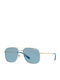 Vogue Women's Sunglasses with Silver Metal Frame and Light Blue Lens VO4083S 848/80