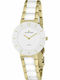 Jacques Lemans Jacques Lemans Women's Watch Battery with White Metal Strap