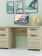 Schreibtisch Solo Holz Beige 145x60x76cm