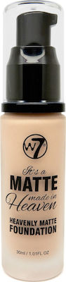 W7 Cosmetics Matte Made In Heaven Natural Beige 30ml