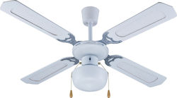 Primo PRCF-80277 Ceiling Fan 105cm with White L...