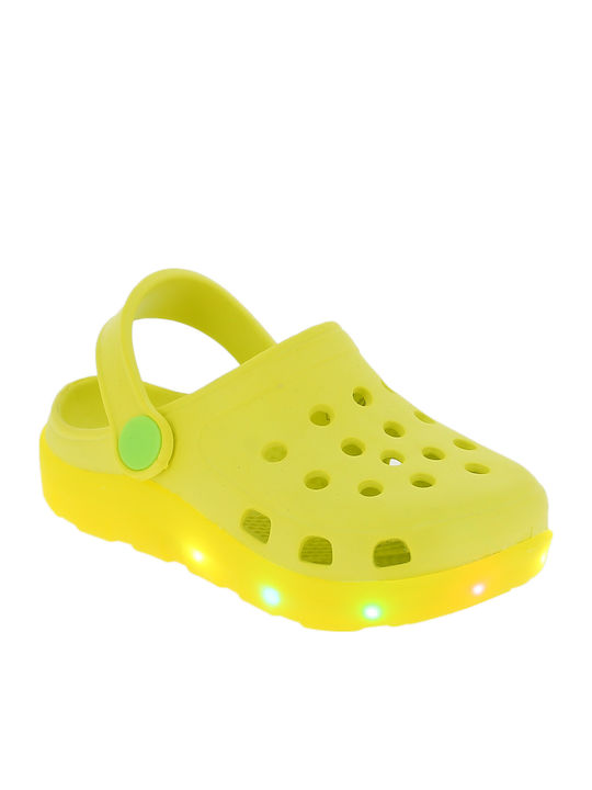 IQ Shoes Παιδικά Σαμπό Θαλάσσης Topway B460175 Κίτρινα