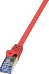 LogiLink CQ3084S S/FTP Netzwerkkabel Kat.6a Ethernet Länge 7.5m Rot LogiLink CQ3084S S/FTP Netzwerkkabel Kat.6a Ethernet Länge 7.5m Rot