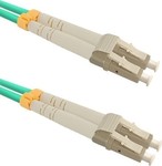 Qoltec Fiber Optic Cable LC-LC 3m Turquoise 1pcs