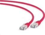 Cablexpert S/FTP Cat.6a Ethernet Network Cable 0.5m Red 1pcs