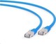 Cablexpert S/FTP Cat.6a Ethernet Network Cable 0.5m Blue 1pcs