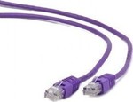 Cablexpert U/FTP (STP) Cat.6 Ethernet Network Cable 0.25m Purple 50pcs