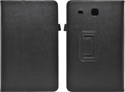 Ancus Teneo Flip Cover Synthetic Leather Black (Galaxy Tab E 9.6) 19491