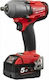 Milwaukee M18 FMTIWP-502X Μπουλονόκλειδο Μπαταρίας 18V 2x5Ah με Υποδοχή 1/2"