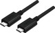 Unitek USB 3.0 Cable USB-C male - USB-C Μαύρο 1m Y-C477BK
