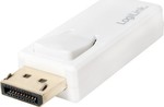 LogiLink Μετατροπέας DisplayPort male σε HDMI female Λευκό (CV0100)