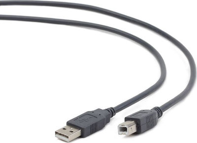 Cablexpert USB 2.0 Cablu USB-A de sex masculin - USB-B de sex masculin Negru 1.8m CCP-USB2-AMBM-6G