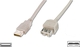 Digitus USB 2.0 Кабел USB-A Мъжки - USB-A Женск...