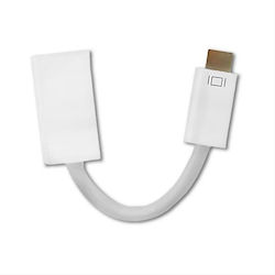 Qoltec 50519 Mini DVI Masculin În HDMI Feminin