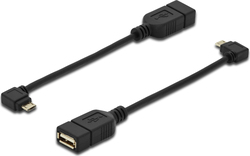 Digitus AK-300313-002-S micro USB male σε USB-A female