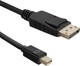 Qoltec Kabel DisplayPort-Stecker - Mini-DisplayPort-Stecker 1.8m Schwarz (50434)
