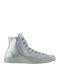 Chuck Taylor All Star Liquid Metallic Μποτάκια Ασημί