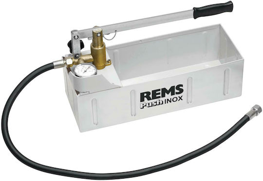 REMS Πρέσα Ελέγχου Δικτύων Ηλεκτρικό Push Inox Πρέσσα Ελέγχου Εγκαταστάσεων 115001