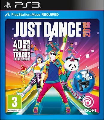 Just Dance 2018 PS3 Spiel