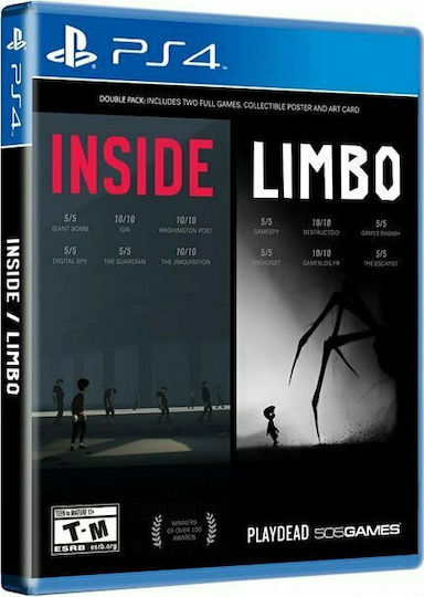 Inside & Limbo Double Pack PS4 Game