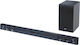 LG SJ3 Soundbar 300W 2.1 cu Subwoofer fără fir și Control la distanță Negru