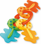 Fashy Little Star Κλειδιά Teething Rattle made of Rubber for 3 m+ 1pcs